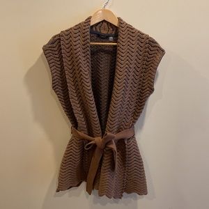 DEX Knitted Wrap Vest
